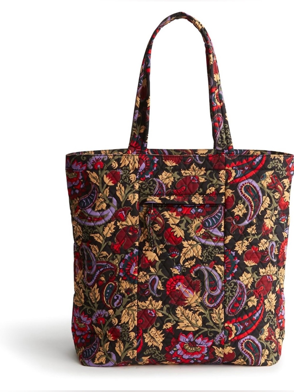 Vera Bradley Clermont Travel Tote. NWT Midnight Garden Paisley - Picture 5 of 8